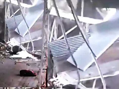 वैष्णो देवी रास्ते में पहाड़ गिरा 3 श्रद्धालु की मौत कई फसे