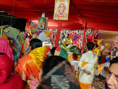श्री कृष्ण ही इस भवसागर से पार उतारने में सक्षम -श्री पुष्पेंद्र जी महाराज