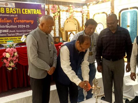 राजेश ओझा रोटरी क्लब बस्ती सेण्ट्रल के अगले अध्यक्ष घोषित